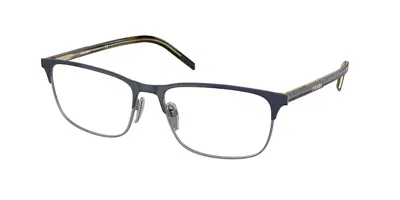 Prada Pr 66yv Men's Glasses, Blue, Size 57 In Black