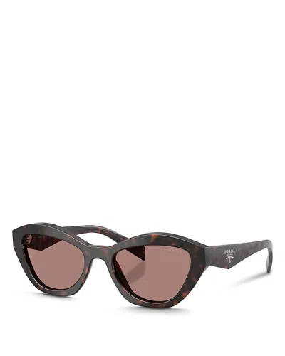 Prada Pr A02sf Butterfly Sunglasses, 55mm In Black