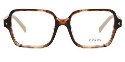 Prada Pr A02v Women's Glasses, Tortoiseshell, Size 51 In Brown