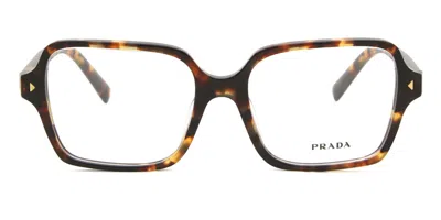 Prada Pr A02v Women's Glasses, Tortoiseshell, Size 53 In Brown