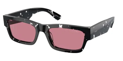 Prada Pr A03sf Asian Fit 15o70c Men's Sunglasses Tortoiseshell Size 58 In Black