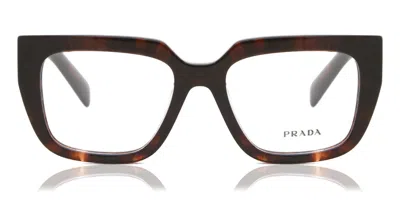 Prada Pr A03v Women's Glasses, Tortoiseshell, Size 50 In Brown