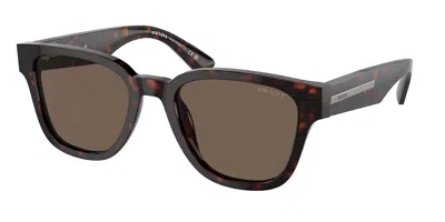 Prada Pr A04sf Asian Fit 17n08t Men's Sunglasses Tortoiseshell Size 54 In Brown