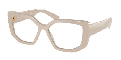 Prada Pr A04v Women's Glasses, Brown, Size 52 In Sand