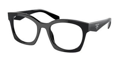 Prada Pr A05v 16k1o1 Women's Glasses Black Size 50 - Free Lenses - Blue Light Block Available