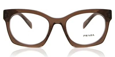 Prada Pr A05v Women's Glasses, Brown, Size 52
