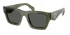Prada Man Sunglass Pr A06s In Green