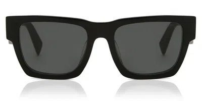 Prada Pr A06sf Asian Fit 16k08z Men's Sunglasses Black Size 54