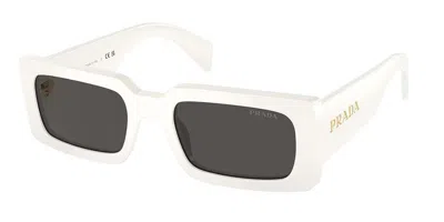 Prada Pr A07sf Asian Fit 1425s0 Women's Sunglasses White Size 54