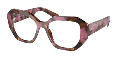 Prada Pr A07vf Asian Fit Women's Glasses, Tortoiseshell, Size 54