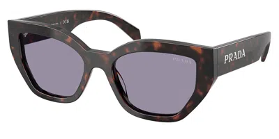 Prada Pr A09sf Asian Fit 17n03n Women's Sunglasses Tortoiseshell Size 55