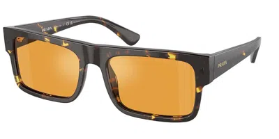 Prada Pr A10sf Asian Fit 16o20c Men's Sunglasses Tortoiseshell Size 59 In Neutral