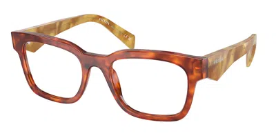 Prada Pr A10v 11p1o1 Men's Glasses Tortoiseshell Size 53 - Free Lenses - Blue Light Block Available