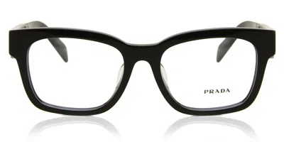 Prada Pr A10vf Asian Fit Men's Glasses, Black, Size 54