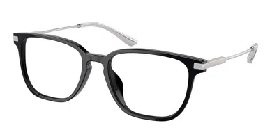Prada Pr A12vd Asian Fit 1ab1o1 Men's Glasses Black Size 54 - Free Lenses - Blue Light Block Available In Purple