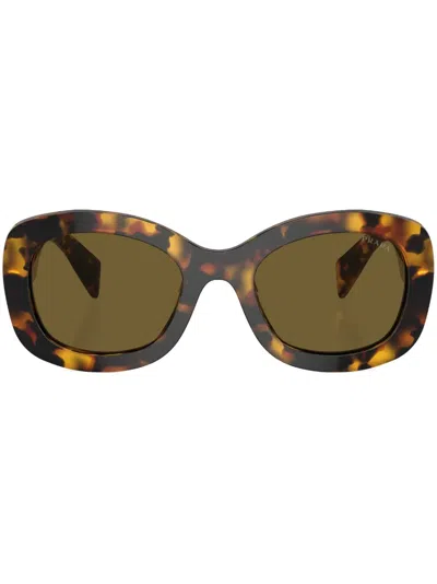 PRADA PRADA PR A13S OVERSIZE FRAME SUNGLASSES