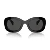 Prada Womens Black Pr A13s Butterfly-frame Acetate Sunglasses In Black