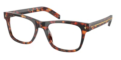 Prada Pr A13vf Asian Fit Men's Glasses, Tortoiseshell, Size 54