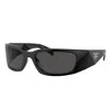 Prada Woman Sunglass Pr A14s In Black