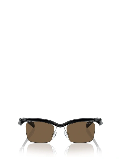 Prada Pr A15s Black Sunglasses