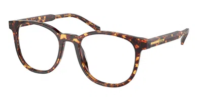Prada Pr A15v 14o1o1 Men's Glasses Tortoiseshell Size 52 - Free Lenses - Blue Light Block Available In Magma Tortoise