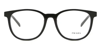 Prada Pr A15vf Asian Fit Men's Glasses, Black, Size 54