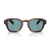 Prada Pr A16s Polarizzato 15w04d Tartarugato Sunglasses In Brown