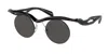 Prada Eyewear Round Frame Sunglasses In Black