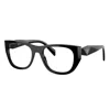 Prada Pr A18v 16k1o1 50mm Womens Irregular Eyeglasses 50mm In Black