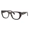 Prada Pr A18v 17n1o1 50mm Womens Geometric Eyeglasses 50mm In Multi