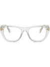 Prada Pr A18v Glasses In Grey