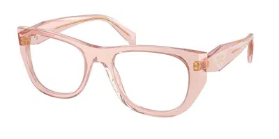 Prada Pr A18vf Asian Fit Women's Glasses, Pink, Size 52