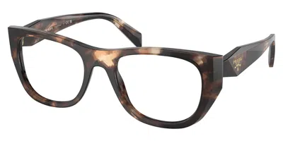 Prada Pr A18vf Asian Fit Women's Glasses, Tortoiseshell, Size 52 In Pattern