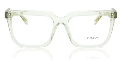 Prada Pr A19v Women's Glasses, Green, Size 54 In White