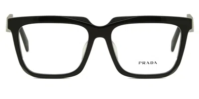 Prada Pr A19vf Asian Fit Women's Glasses, Black, Size 55