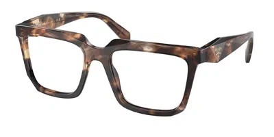 Prada Pr A19vf Asian Fit Women's Glasses, , Size 55 In Brown