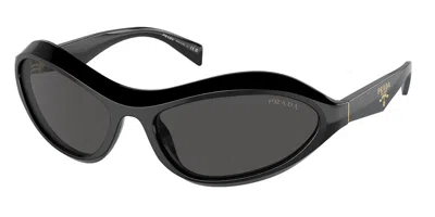 Prada Pr A20sf Asian Fit 16k5s0 Women's Sunglasses Black Size 63