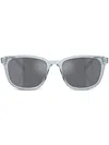 Prada Pr A21s Round Frame Sunglasses In 蓝色