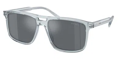 Prada Pr A22sf Asian Fit 19t175 Men's Sunglasses Blue Size 58 In Gray