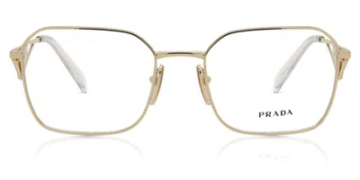 Prada Pr A51v Women's Glasses, Gold, Size 55