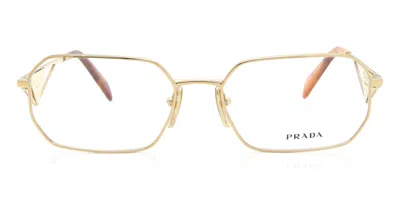 Prada Pr A53v Women's Glasses, Gold, Size 56