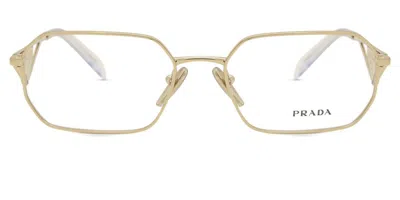 Prada Pr A53v Women's Glasses, Gold, Size 56