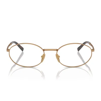 Prada Pr A57v 7oe1o1 Ottone Glasses
