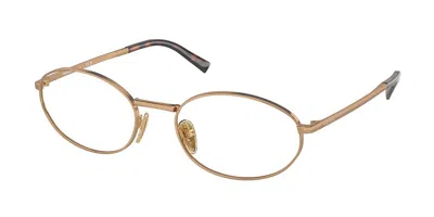 Prada Pr A57v Women's Glasses, Gold, Size 51