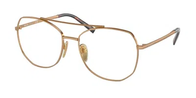 Prada Pr A58v Women's Glasses, Gold, Size 54