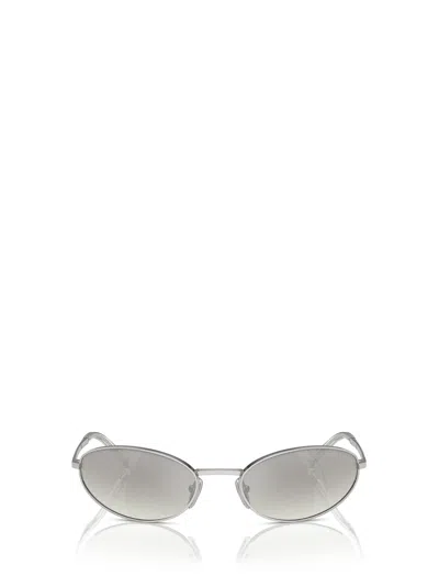Prada Pr A59s Silver Sunglasses