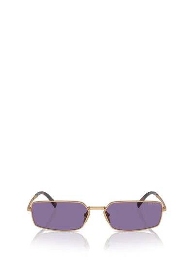 Prada Pr A60s Brass Sunglasses