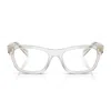 Prada Pr B01v 12r1o1 Trasparente Grigio Glasses In Transparent