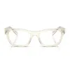 Prada Pr B01v 19x1o1 Trasparente Giallo Chiaro Glasses In Transparent