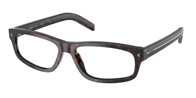 Prada Pr B02v Men's Glasses, Tortoiseshell, Size 55 In Pattern